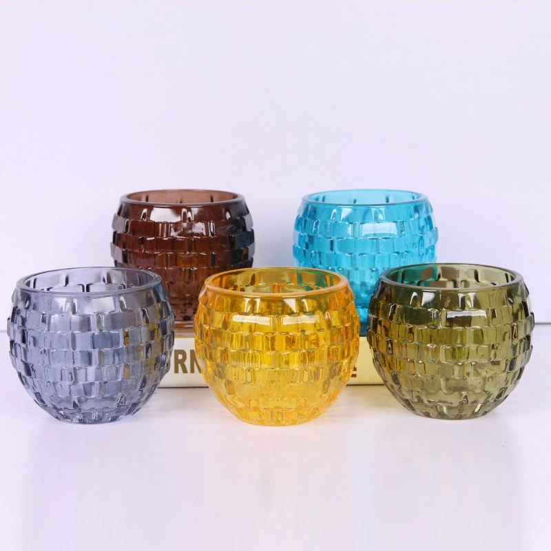 DIY Glass Candle Jar Cosmetic Jar Candle Holders